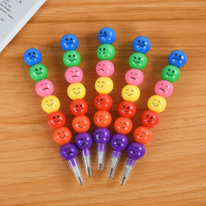 5/10Pcs Lollipop Building Block Crayon Pencil Painting Pen Kids Birthday Party Favors Pinata Fillers Back To School Stationery
