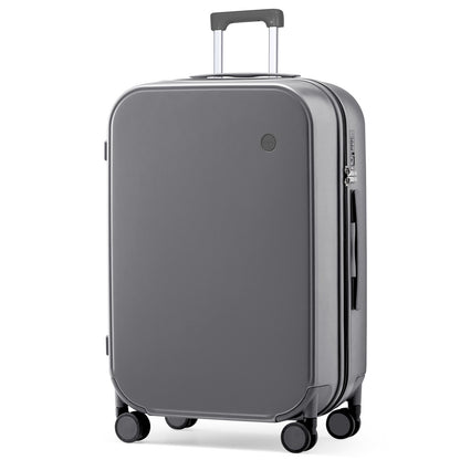 Mixi Patent Design Travel Luggage Women Men Suitcase On Wheels Spinner Trolley Case Bag 18" Carry On 20" 24" Check In 100% PC