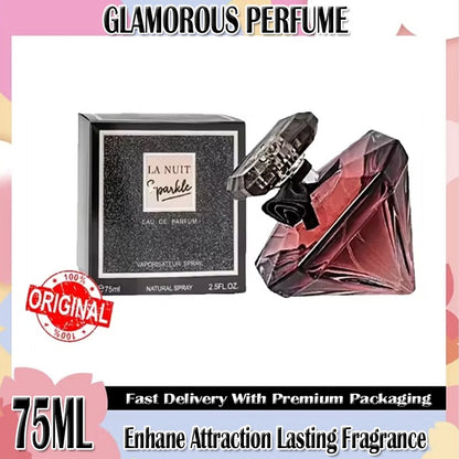 75ML Original Women Perfume Cologne Frangrance Body Mist Girl Perfumes Diamond Sexy Lasting Fruit Fragrance Brume Gift