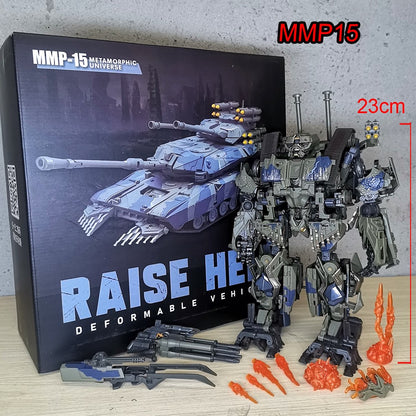 Bonecrusher Transformers Brinquedos MMP14 Brawl Black Apple MMP15 MPM14 MPM15 Tanque de Carro Figura de Ação Robô Deformação Modelo Anime