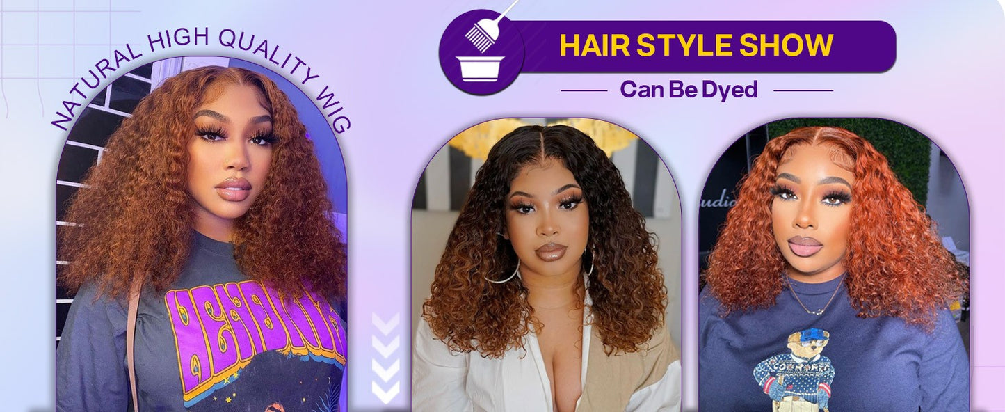Peruca Bob Curta Sem Cola 250 Densidade 10 Polegadas Onda Profunda Perucas Bob Front Lace Cabelo Humano 5x5 Peruca Bob Sem Cola Cabelo Humano Pronta Para Usar