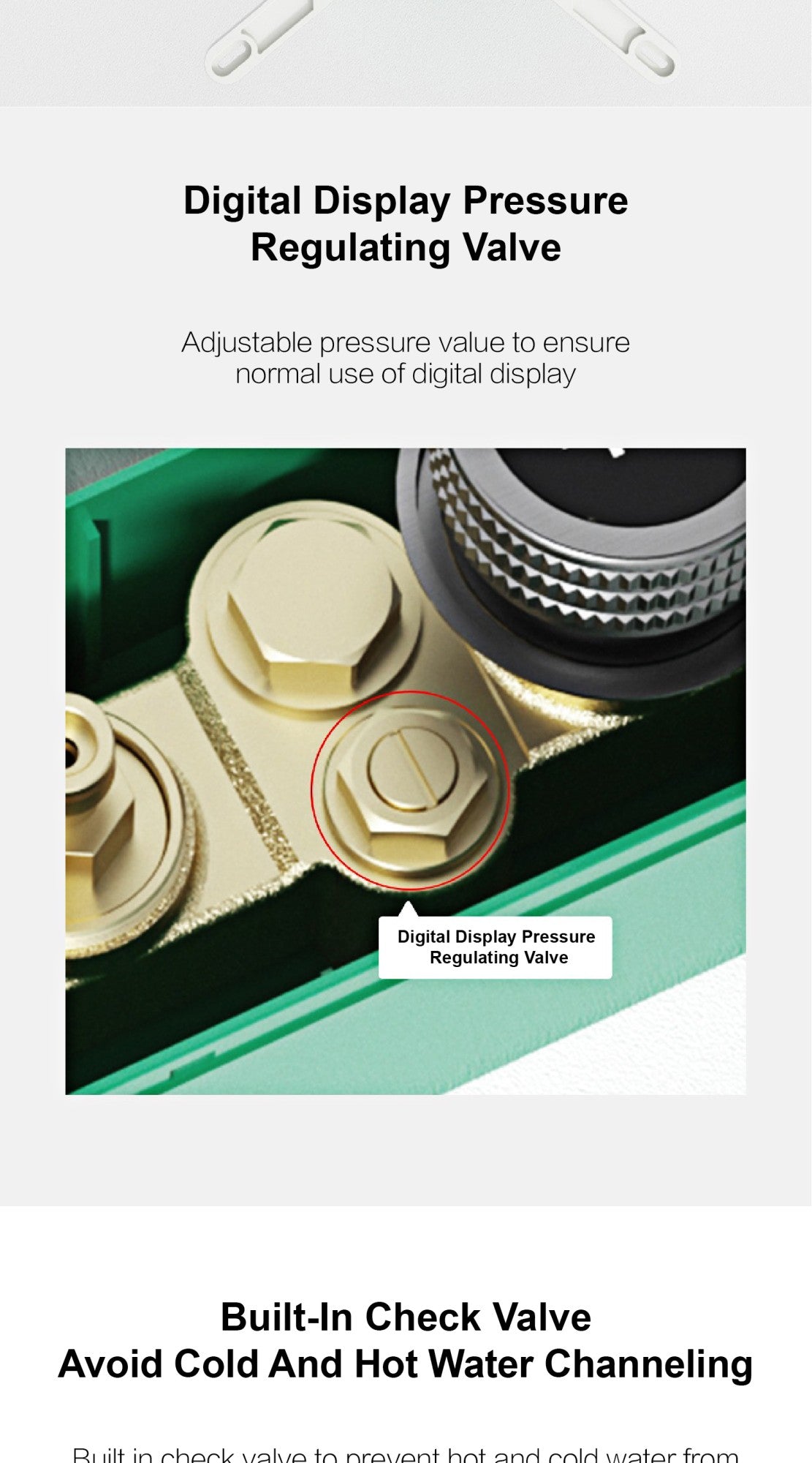 Luxury gun gray brass thermostatic shower system wall mounted LED digital display hot and cold water bathroom embedded faucet