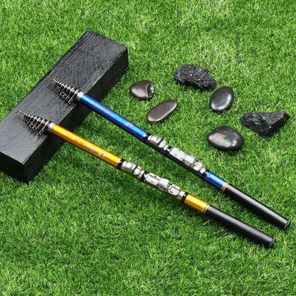 Vara de Pesca de Mar em Material de Carbono, Vara de Pesca Telescópica de Qualidade, Varas de Spinning de Qualidade 1.5m, 1.8m, 2.1m, 2.4m, 2.7m, 3m