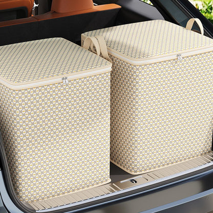 Extra Large Storage Bag - Multifunctional Bedding, Clothing, And Underwear Storage Bag With Zipper, Under Bed Storage Bag