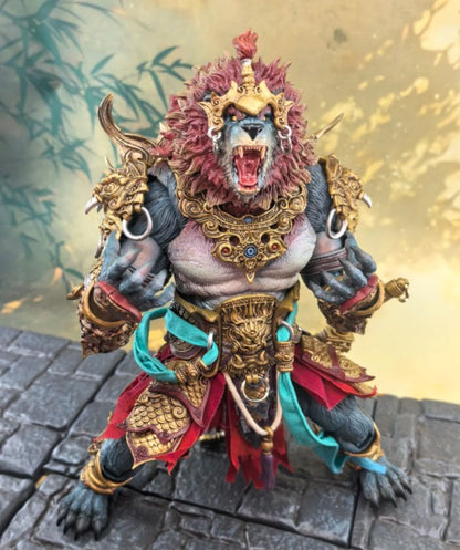 Fury Toys 1/12 Azure Lion Demon King Boneco de Ação Versão Dourada Versão Clássica Brinquedos de Modelo Colecionáveis Figuras de Enfeite de Mesa Presente