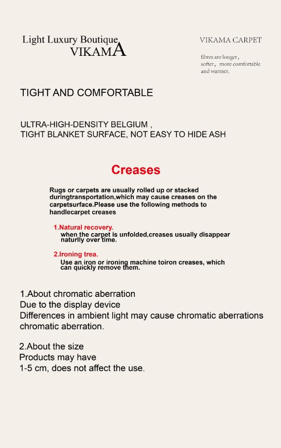 VIKAMA 1PC Silk Wool Rugs Children's Room Living Room Bedroom Tie-Dye Non-Slip Washable Machine Washable Carpet Mats