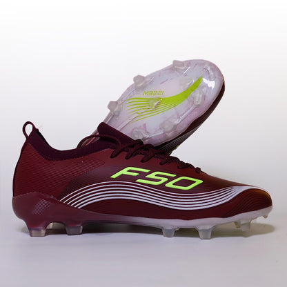 No-lace Mens Soccer Shoes Non-Slip Turf Soccer Cleats for Youth Without-Lace TF/FG Training Football Boots Chuteira Campo 39-45