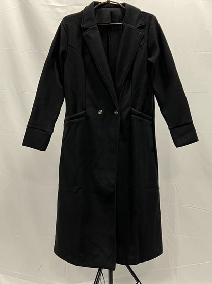 Autumn and winter 2024 new women's long woolen coat Korean version of the loose temperament haute overcoat coat