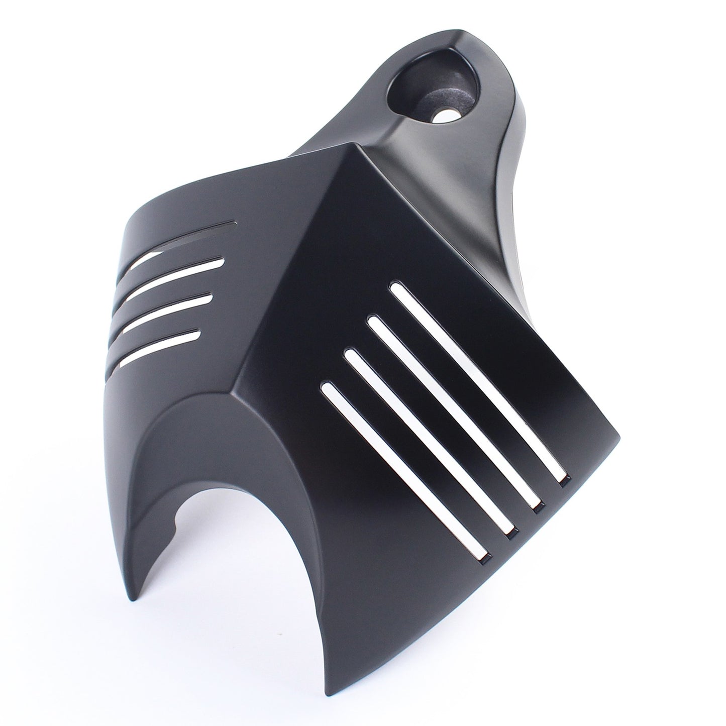 Mptprcycle Capa de buzina dupla preta Cowbell para Harley Big Twins V-Rods 1992-2020