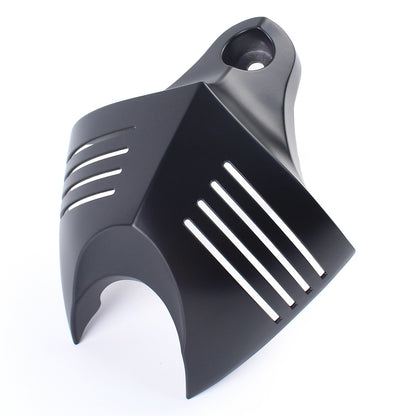 Mptprcycle Capa de buzina dupla preta Cowbell para Harley Big Twins V-Rods 1992-2020
