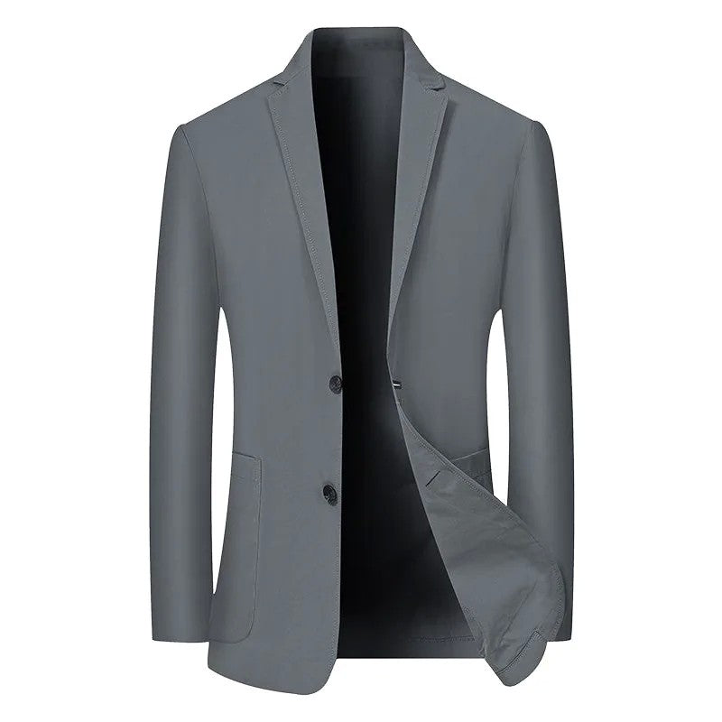 Summer Men Thin Breathable Blazers Jackets High Quality Male Quick Drying Blazers Coats Man Business Casual Suits Coats 4XL