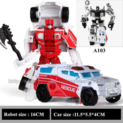 NOVO Chegou G1 KO Brinquedos de Transformação 5 EM 1 Boneco de Ação Clássico Dinossauro Robô Modelo Presente para Crianças
