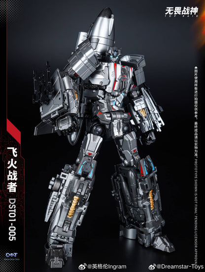 ?The Last One?EM ESTOQUE AGORA Dream Star Toys DST01-005 DST01005 F4 Fireflight Fighter Jet Superion Bonecos de Ação