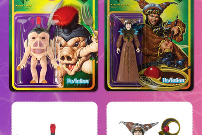Em Estoque Super7 Mighty Morphin Power Rangers Carded Series 1 - Conjunto de Presente com Modelos Dragonzord, Red Ranger e Rita Repulsa