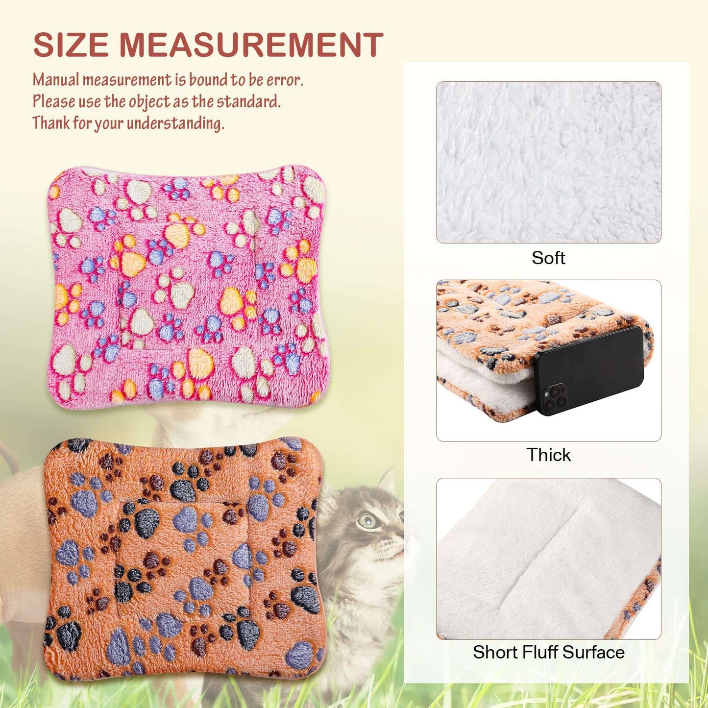 Cama Para Animais De Estimação Tapete De Dormir Para Cães Gatos Filhotes Sofá Almofada Colchão Bonito Para Cães Pequenos Grandes Cobertor Lavável Para O Inverno