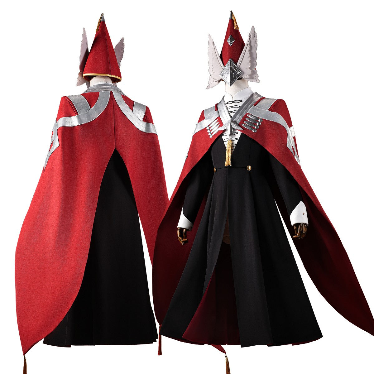 HOLOUN Witch Hat Atelier Anime Easthies Cosplay Costume Moralis Knights Convention Halloween Christmas Party Outfit Cloak