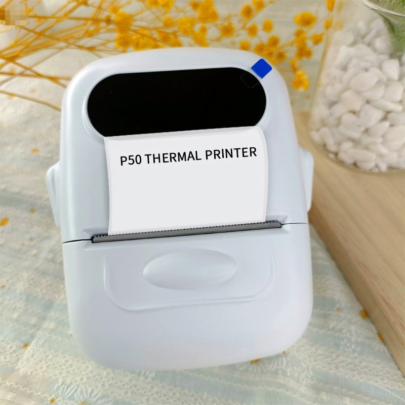 MARKLIFE P50 Mini Portable Bluetooth Thermal Label Printer for Address Clothing Jewelry Retail Barcode Office Compatible Phones