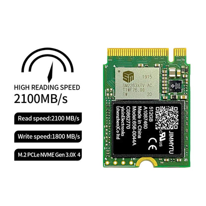 SSD Nvme M2 2230 1T 512gb 256gb Compatível com Steam Deck/Surface Pro Atualização e Expansão, Alto Desempenho e Eficiência