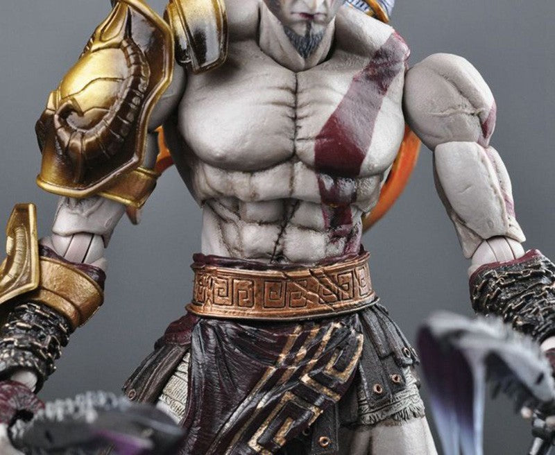Play Arts Kai Boneco de Ação God of War Kratos Bonecos de Ação Modelo Colecionável Brinquedos Presentes Criativos Decoração de Quarto de Amigos Boneca