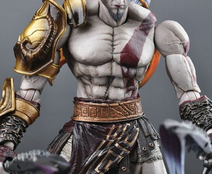 Play Arts Kai Boneco de Ação God of War Kratos Bonecos de Ação Modelo Colecionável Brinquedos Presentes Criativos Decoração de Quarto de Amigos Boneca