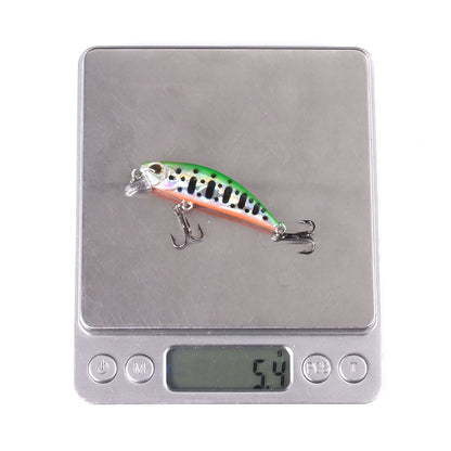 1Pcs 5.8Cm 5.4g Pesca Jerkbait Lure Sinking Minnow Fishing Lures Hard Bait Black Minnow Wobbler Fishing Tackle