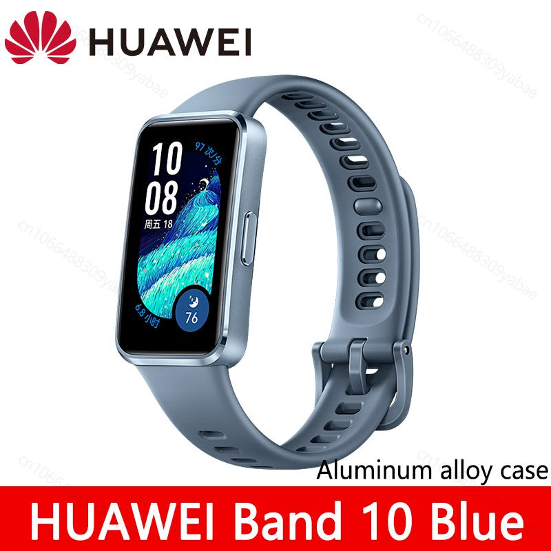 2025 NOVO Smartwatch HUAWEI Band 10 Original Compatível com IOS e Android, Monitoramento do Sono, Monitor de Saúde, 14 dias de bateria