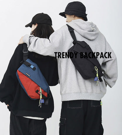 High Quality Nylon Panelled Waist Packs 2024 New Brand Unisex Chest Pack Casual Outdoor Travel Crossbody Bag Men Wasit Belt Bags