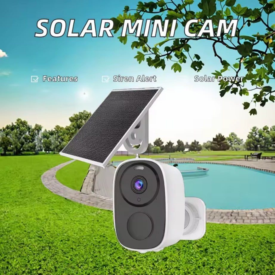 Vstarcam 2K Solar Security Cameras Wireless Outdoor Battery Powered Security Camera PIR Motion Alarm Cloud Storage Two Way Audio