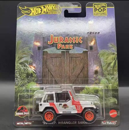 Coleção Hot Wheels HXD63 Pop Culture Original Séries Stranger Things Godzilla Batman Jaws Matrix Carros de Coleção Presentes
