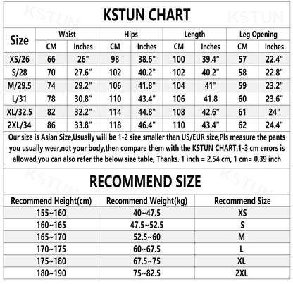 KSTUN 2025 Men Washed Vintage Cargo Pants 100% Cotton Loose Fit Oversize Multi-Pockets Trousers Blue Male Casual Scimitar Pants