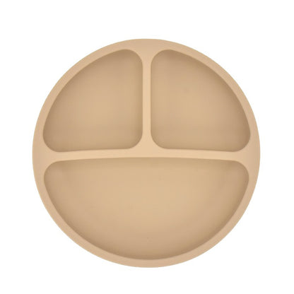 9Colors Baby Plate Set Food Grade Silicone Dishes BPA-Free Tableware Kids Feeding Bowls Kids Learning Dishes Tray Dropshiping