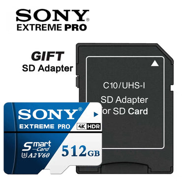 Sony SD Memory Card High-Speed Micro SD Card 1024GB 512GB 256GB 128GB 64GB A2 V60 U3 TF Memory Card For Phone Camera PC
