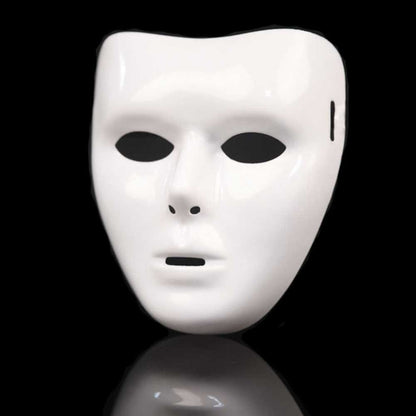 Creative White Blank Mask For Cosplay 1/5PCS Halloween Masquerade Performance White Full Face Hand-Painted Props For Party Tools