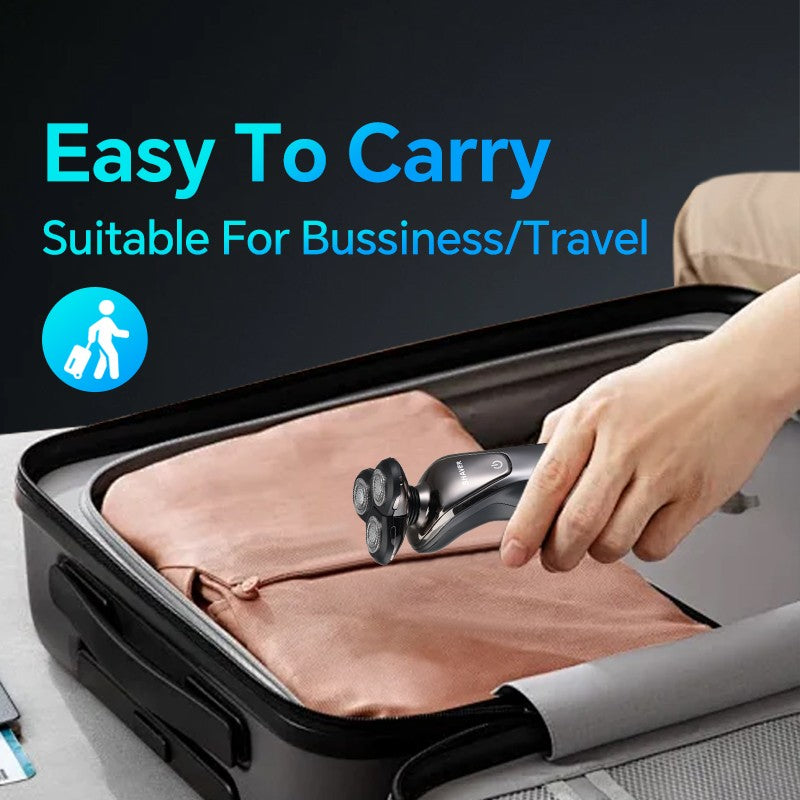 USB men's electric shaver, portable travel accessory, the best gift for husbands and fathers