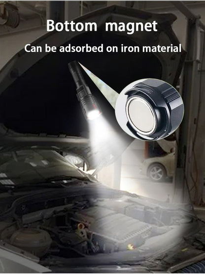 XHP390 Most Powerful Flashlight Usb Rechargeable Led Torch Strong Light Military Tactical Flashlights With Magnet Lantern