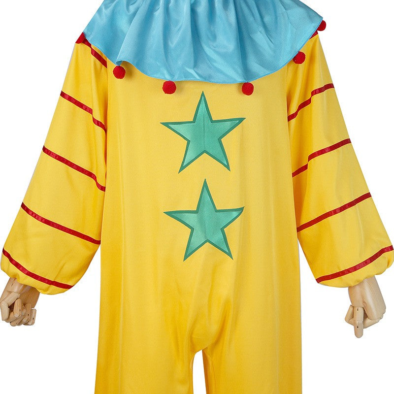 Game Killer Klowns From Outer Space Cosplay Costume Adult Unisex Jumpsuit Full Set Accessories Uniform Halloween Carnival Suits