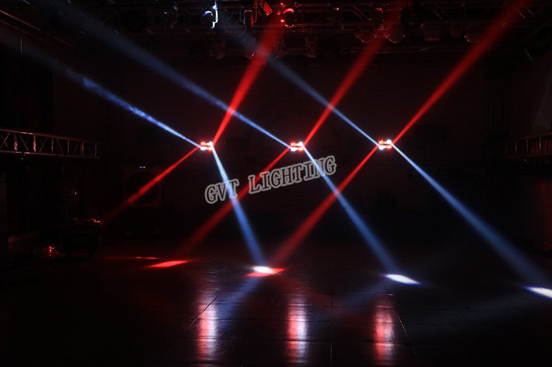 Mini LED 8x3W RGBW Moving Head Light LED Spider Beam Stage Lighting DMX 512 Spider Light Good for DJ Nightclub Party