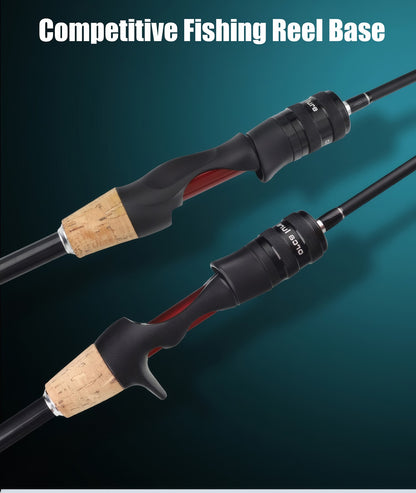 Vara de Pesca de Carpa, Baixo, Truta em Fibra de Carbono UL Ultraleve, Vara de Spinning e Casting, 1,8m 1,68m, Vara para Iscas Pequenas