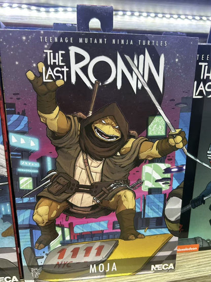 NECA Tartarugas Ninja Mutantes Adolescentes O Último Ronin Ultimate Yi Odyn Moja UnoRe-Evolution Boneco de Ação
