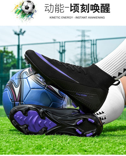 TF/FG Men Soccer Shoes Society Cleats Professional Indoor Football Field Boots Fast Training Outdoor Football Shoes Sneaker