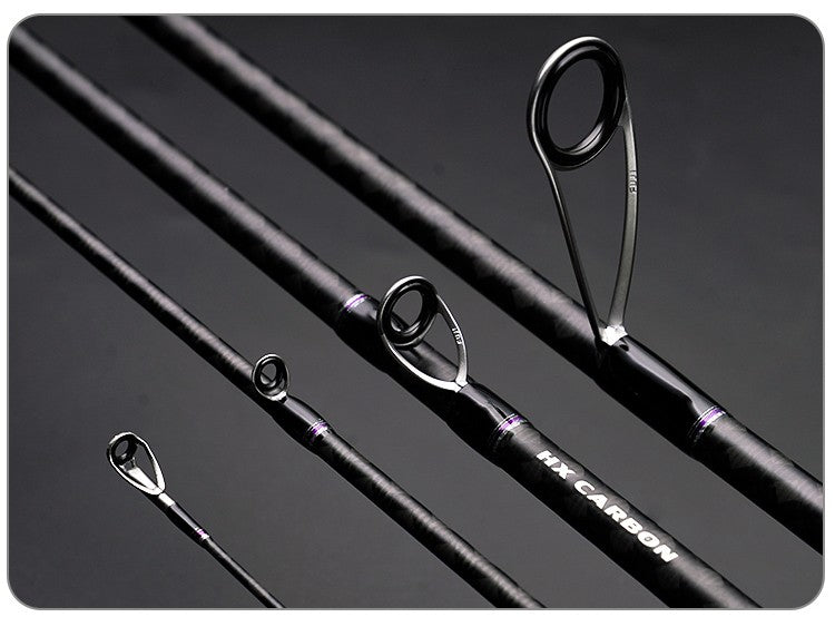 PURELURE SHARPEN Travel Soft Lure Long Spinning and Casting XF/MF Action Rods FUJI Components Bass Pike Rod Fishing Rod Reel