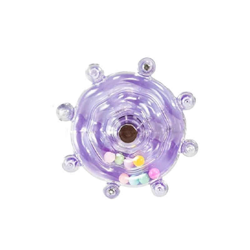 Roda Papagaio Brinquedo Interativo para Papagaio Plataforma Giratória para Pássaros Brinquedos para Pendurar Bola Sonora Brinquedos Suporte para Brincadeiras Acessórios para Gaiolas Suprimentos para Animais de Estimação Pássaro