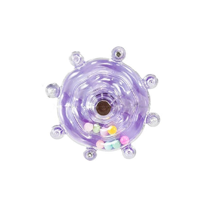 Roda Papagaio Brinquedo Interativo para Papagaio Plataforma Giratória para Pássaros Brinquedos para Pendurar Bola Sonora Brinquedos Suporte para Brincadeiras Acessórios para Gaiolas Suprimentos para Animais de Estimação Pássaro