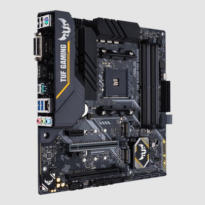 ASUS TUF B450M-PRO GAMING AMD B450 AM4 Placa-mãe Suporta R5 5600X 5600 3600 R7 5800X3D R9 5900X CPU SATA 6Gb/s HDMI M.2 mATX
