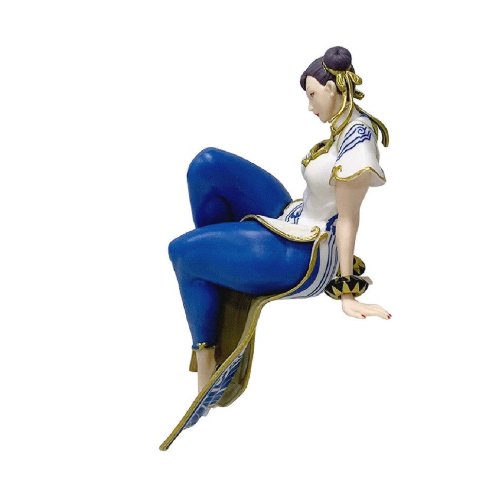 14cm Street Fighter 6 Anime Game Figure Chun-Li Ryu Action Figure Noodle Stopper Figurine Decorations PVC Collection Model Toys