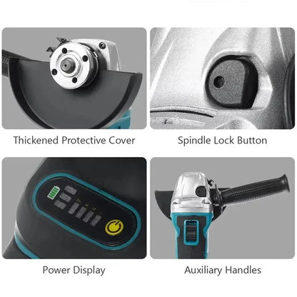 Esmerilhadeira Angular Sem Fio Makita DGA404 Original Brushless Máquina de Polir e Cortar Ferramenta para Bateria Makita 18V