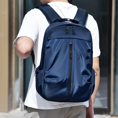 Mochila Masculina Casual de Grande Capacidade para Viagem com Carregamento Leve Impermeável para Computador Mochila Escolar Unissex para Estudantes