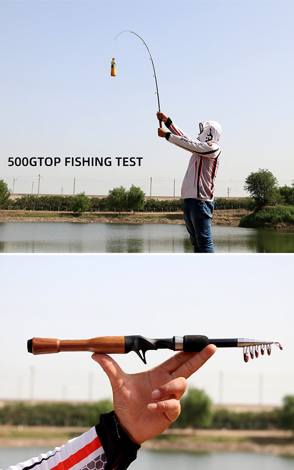 Lure Fishing Rod 1.3m 1.6m 1.8m Carbon Spinning Casting Baitcasting Mini Short Light Travel Lure Rod