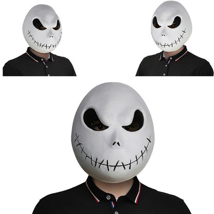 Funny Cosplay Animal Movie Character The Before Nightmare Xmas Christmas Mask Halloween Full Face Head Cover Party Costume Props