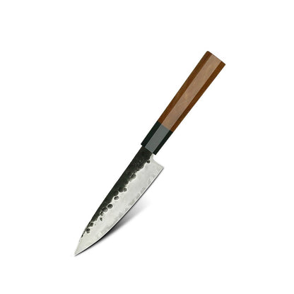 Amber 1-5pcs Kitchen Knives Set 3 Layers AUS-10 Steel Chef Knife Professional Japanese Knife Cooking African Mkuruti Handle